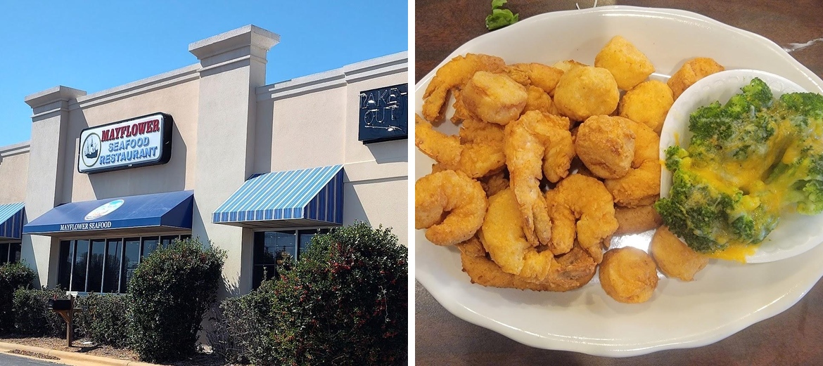 Mayflower Seafood Restaurant of Roanoke Rapids Menu