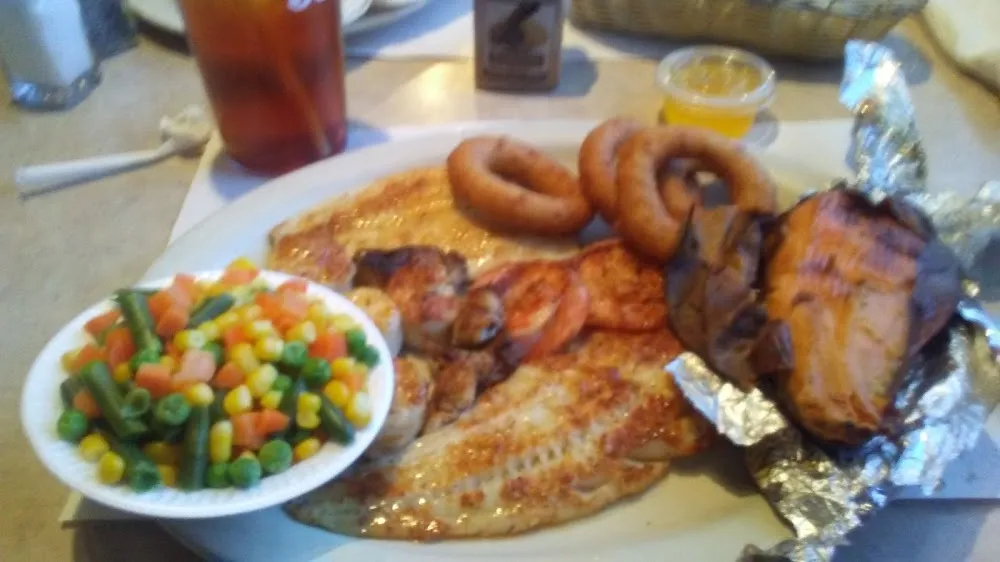 Grilled Seafood Platter